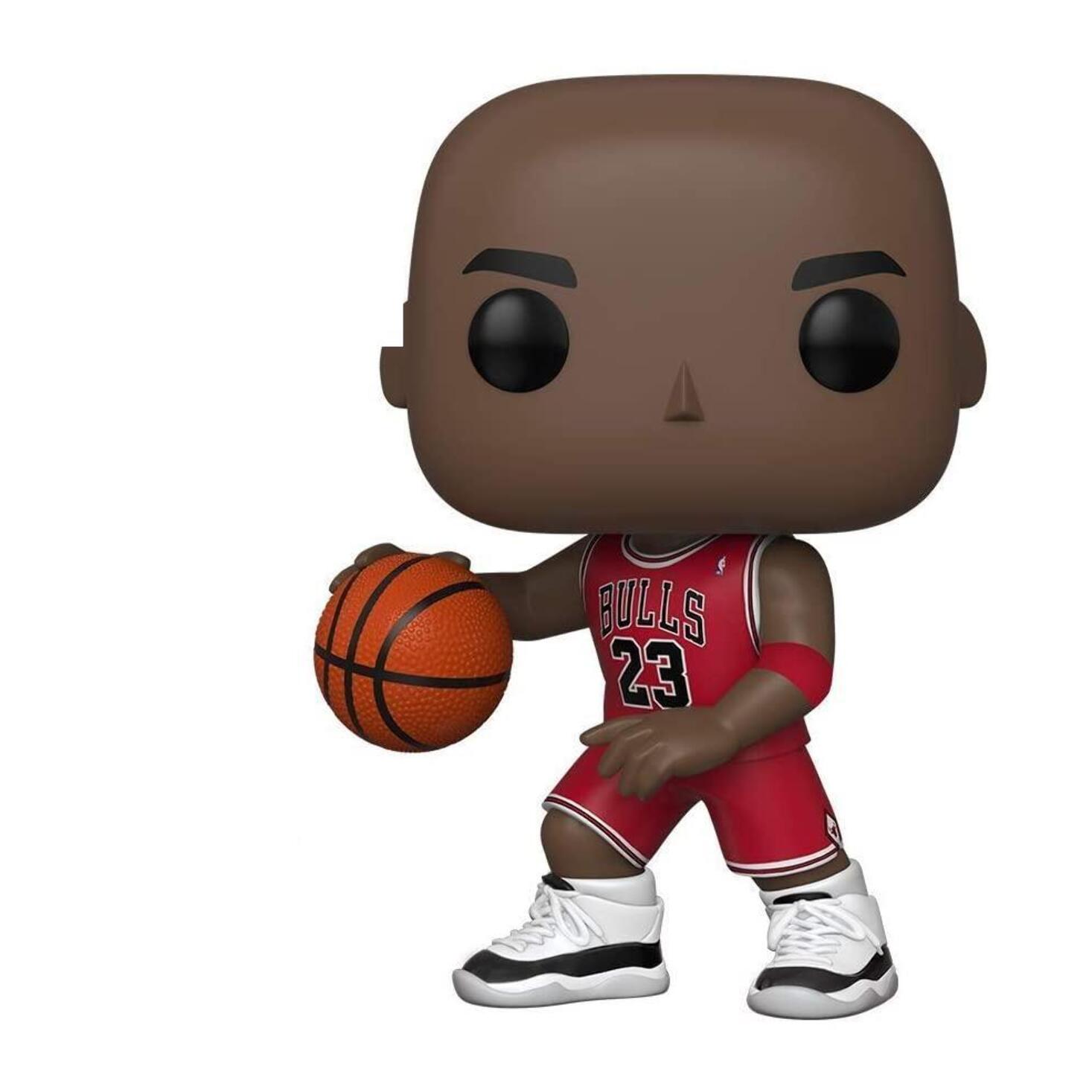 NBA Chicago Bulls Funko POP Sport Vinile Figura Michael Jordan con Divisa Rossa 25cm