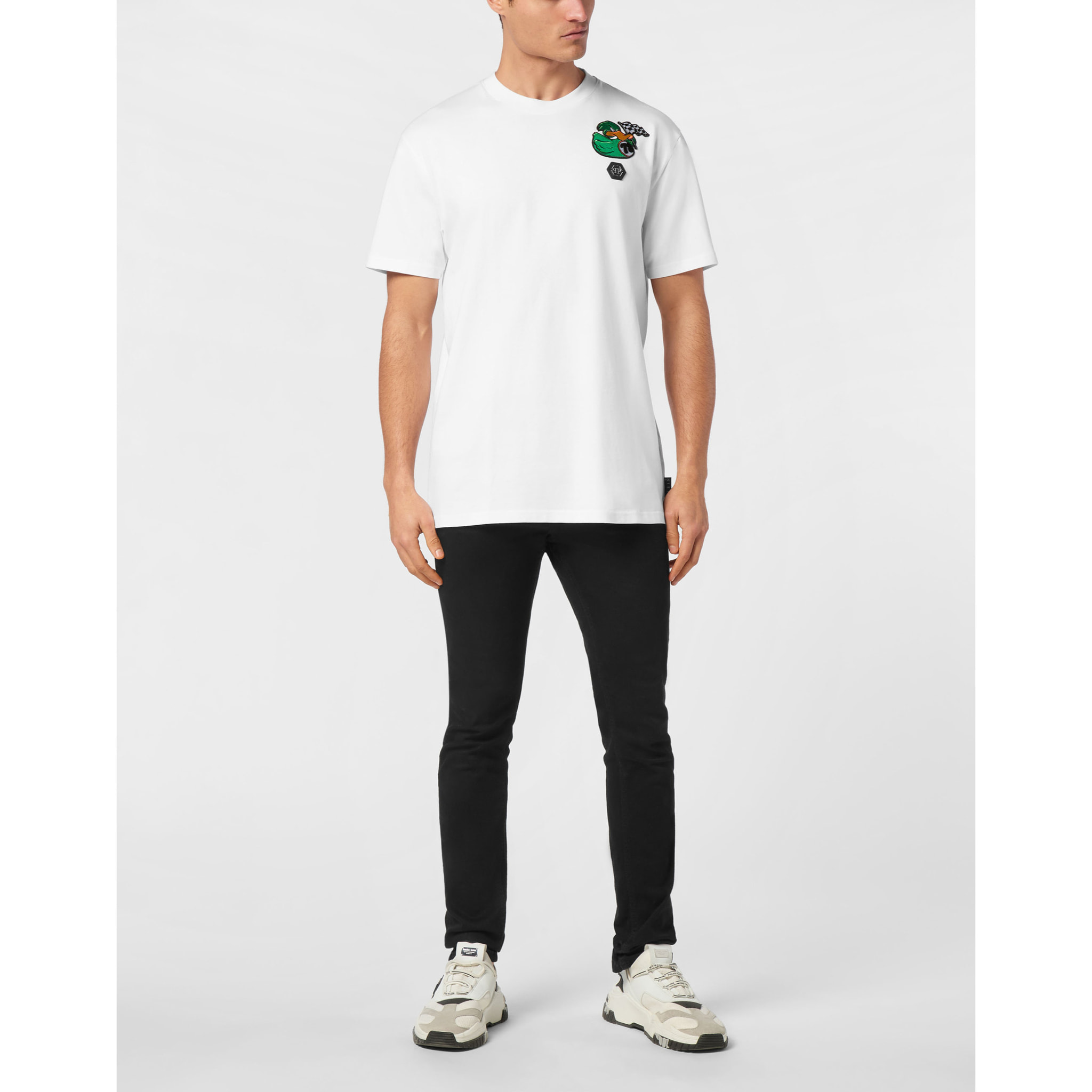 PHILIPP PLEIN T-Shirt Round Neck DUCK
