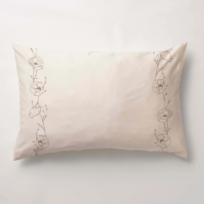 Taie d'oreiller 100% coton 157 fils Tivissa