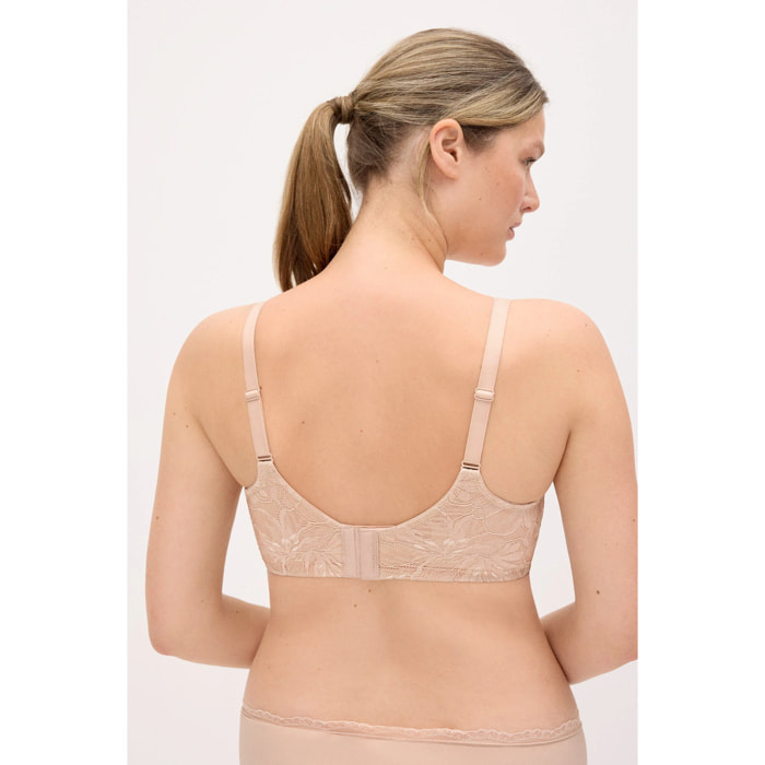 Reggiseno con ferretto senza imbottitura Beige