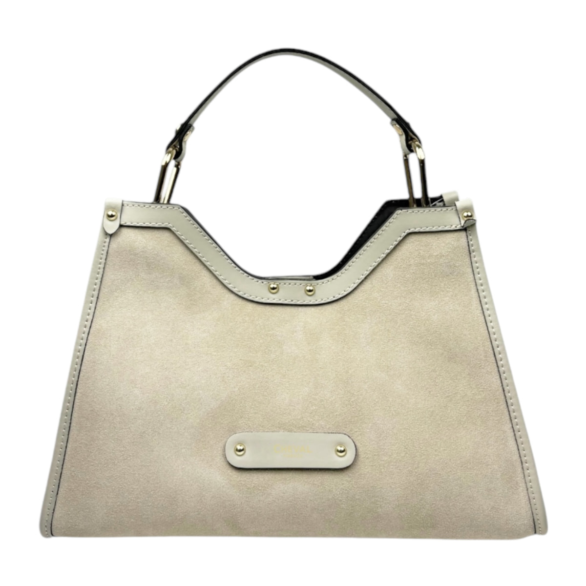 Bolso Hobo Cheval Firenze Capri Mini F/W Beige