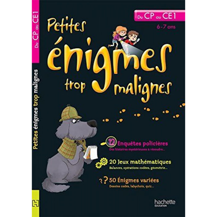 Berger, Eric | Petites énigmes trop malignes - du CP au CE1 - Cahier de vacances | Livre d'occasion