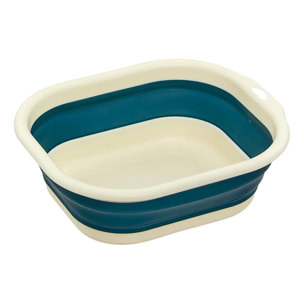 Lot de 3 seaux rétractables 3/5/10L bleu