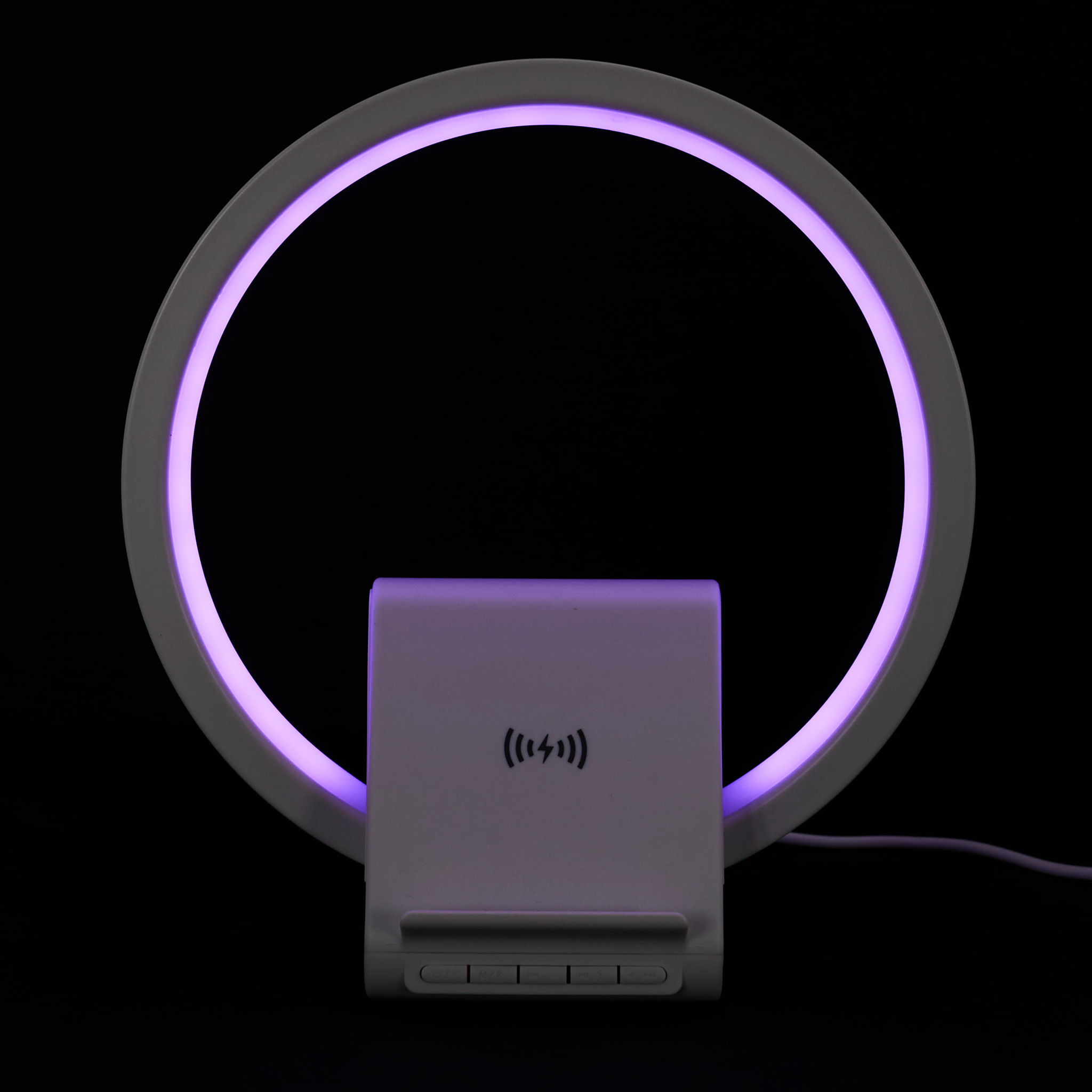 Lampe Chargeur Induction Enceinte 5w