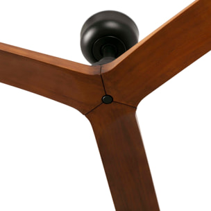 KLIM M Ventilatore a soffitto  nero/noce