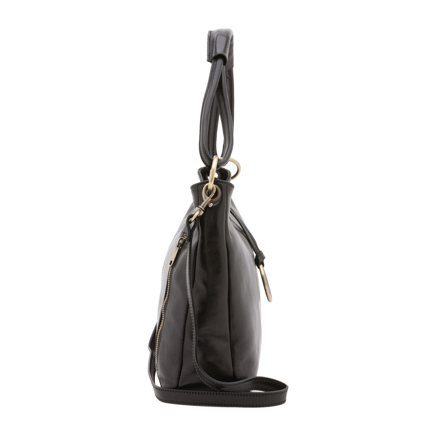 Borsa a spalla da donna - Modello False - 100% pelle - 29.0 x 32.0 x 11.0 cm