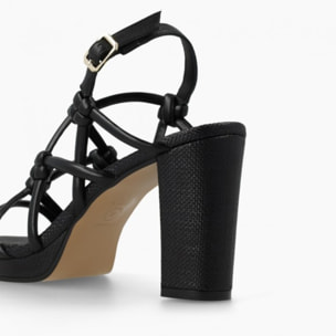 SANDALIAS NEGRAS LOSTE