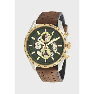 Cronografo U.S. Polo Assn.  In pelle
