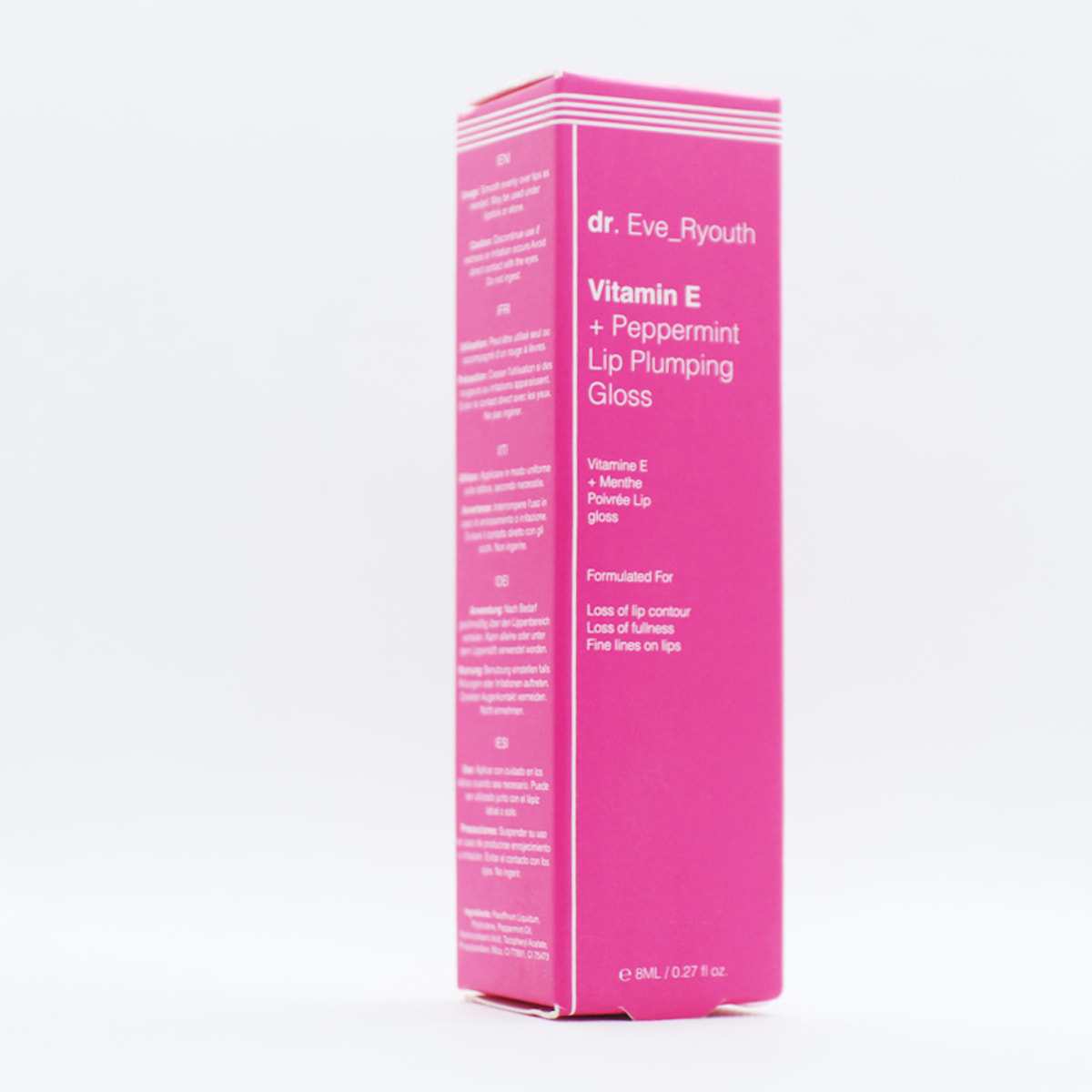 Rellenos labiales con vitamina E y menta 8 ml