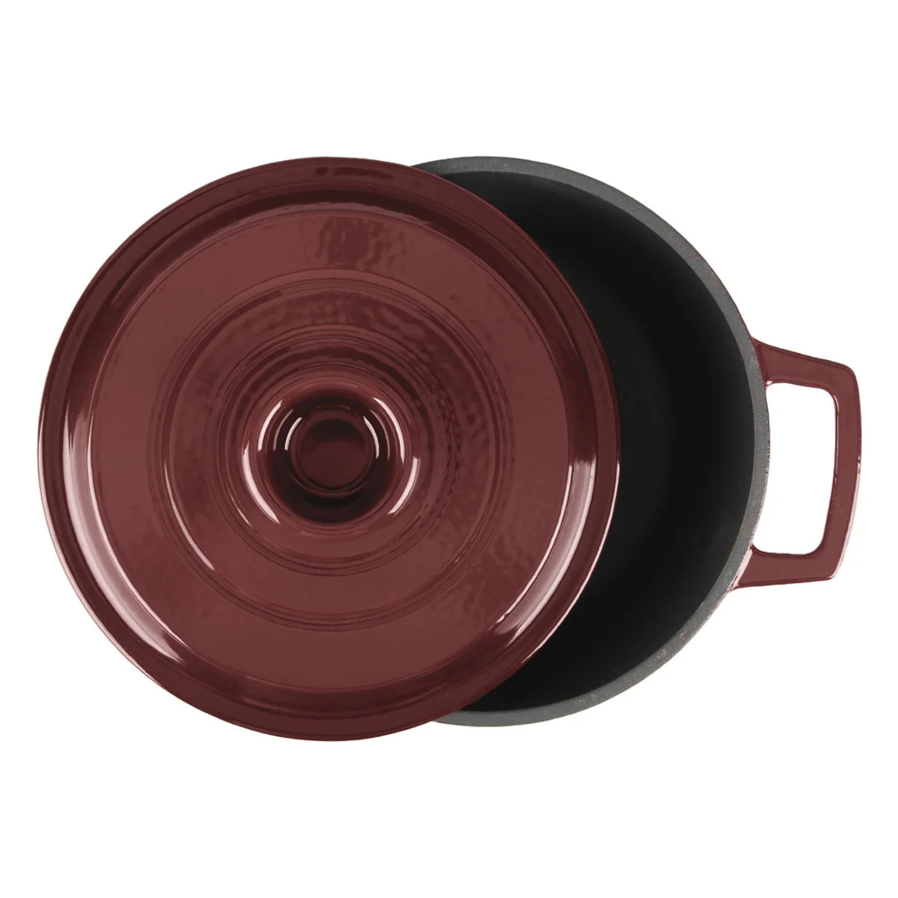 Cocotte ronde en fonte émaillée
