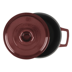 Cocotte ronde en fonte émaillée