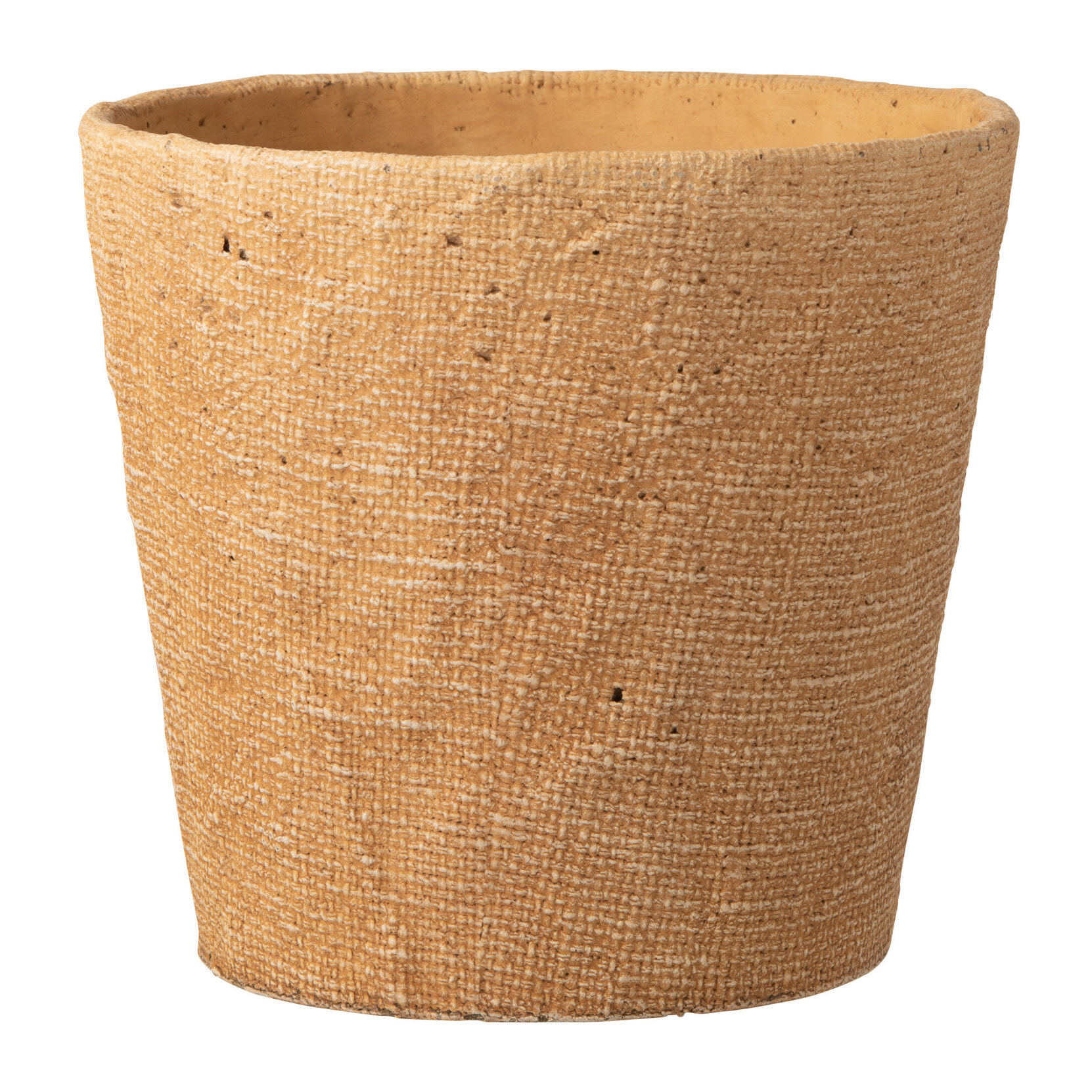 J-Line cache-pot Bistro  - ciment - naturel - Ø 26 cm