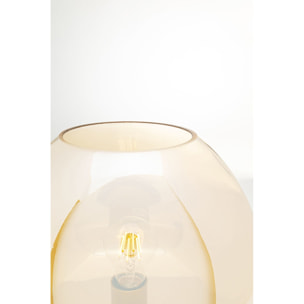 Lampe Sphere ambrée Kare Design