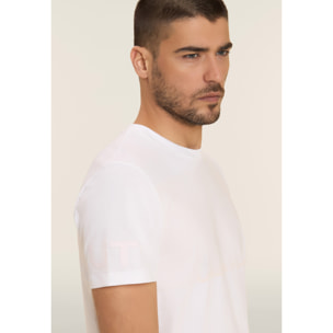 T-shirt Regular con Stampa Urban Tech