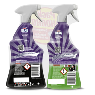 CILLIT BANG SPRAY QUITAGRASAS + CILLIT BANG SUCIEDAD Y MANCHAS DE HUMEDAD, 750ML + 750ML