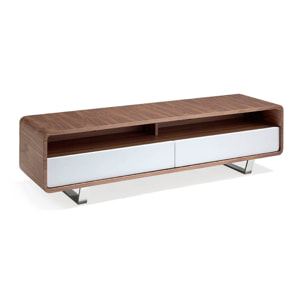 Mueble TV Angel Cerda de DM y nogal 150x40x40cm