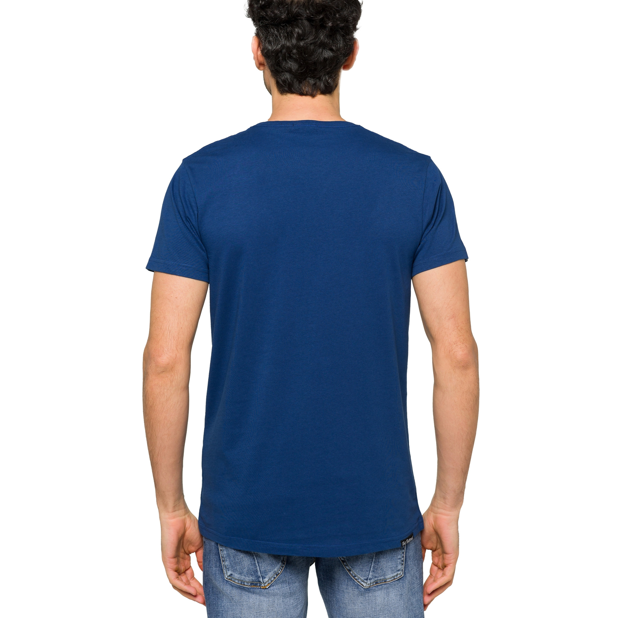 Camiseta de algodón 150 gr Hot Buttered Taipan azul