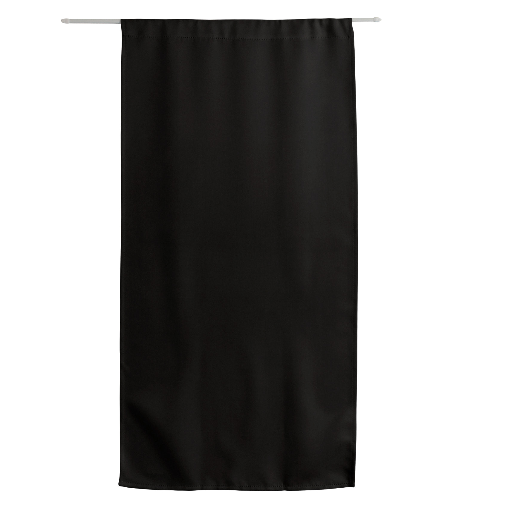 Rideau de porte occultant - Noir