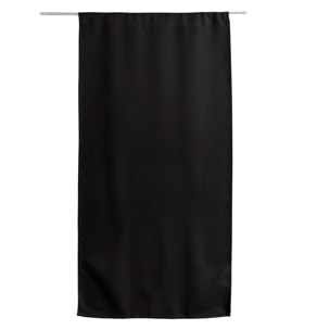 Rideau de porte occultant - Noir