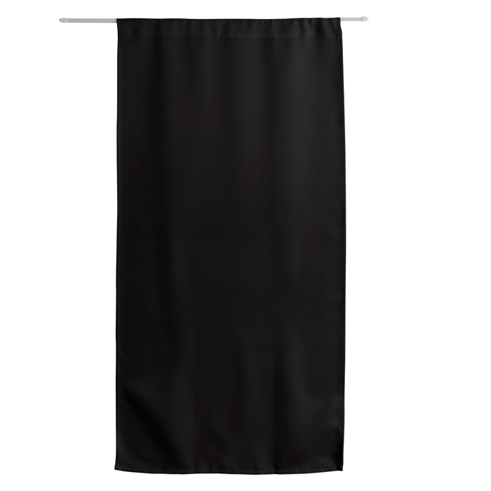 Rideau de porte occultant - Noir