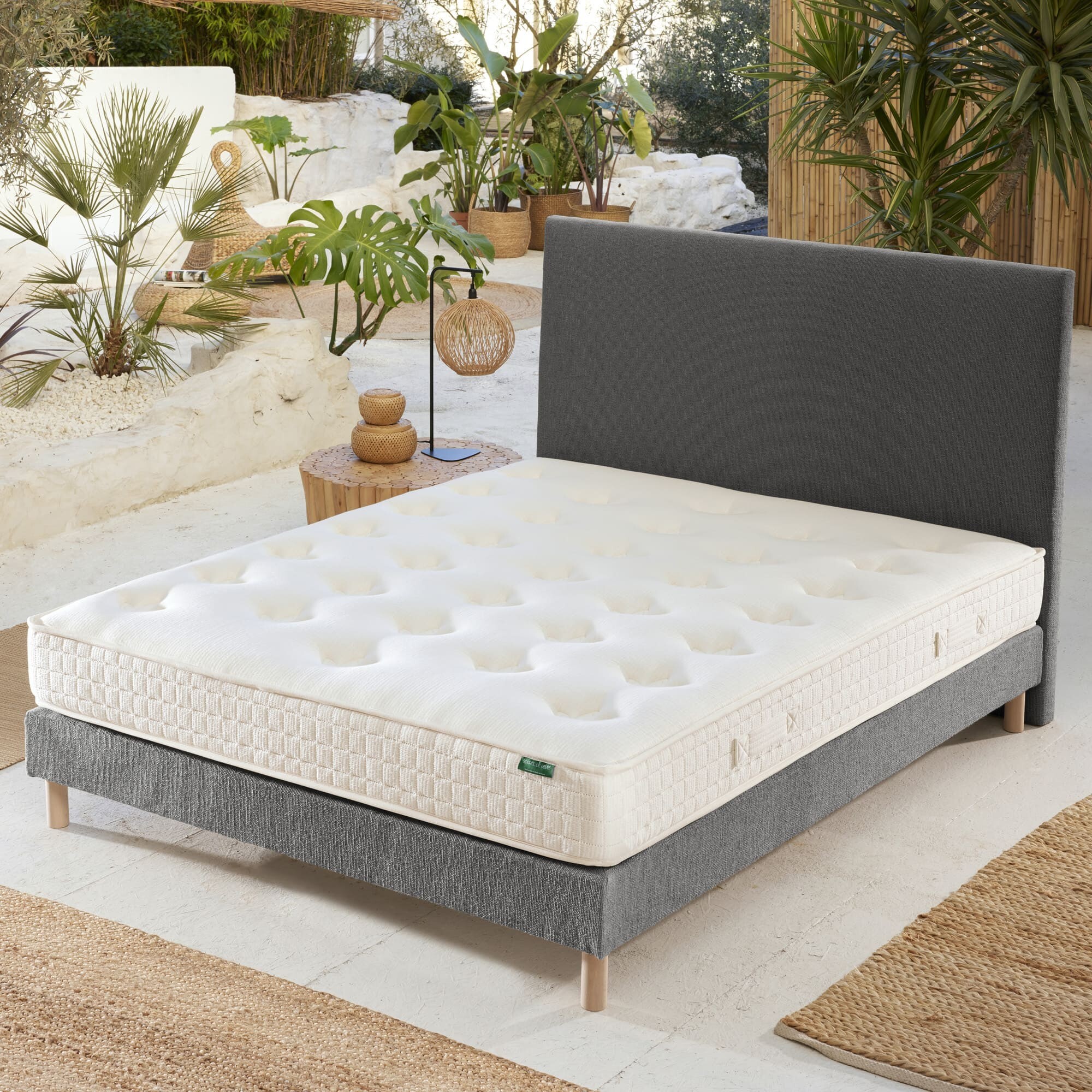 Ensemble matelas Le Latex Naturel + sommier