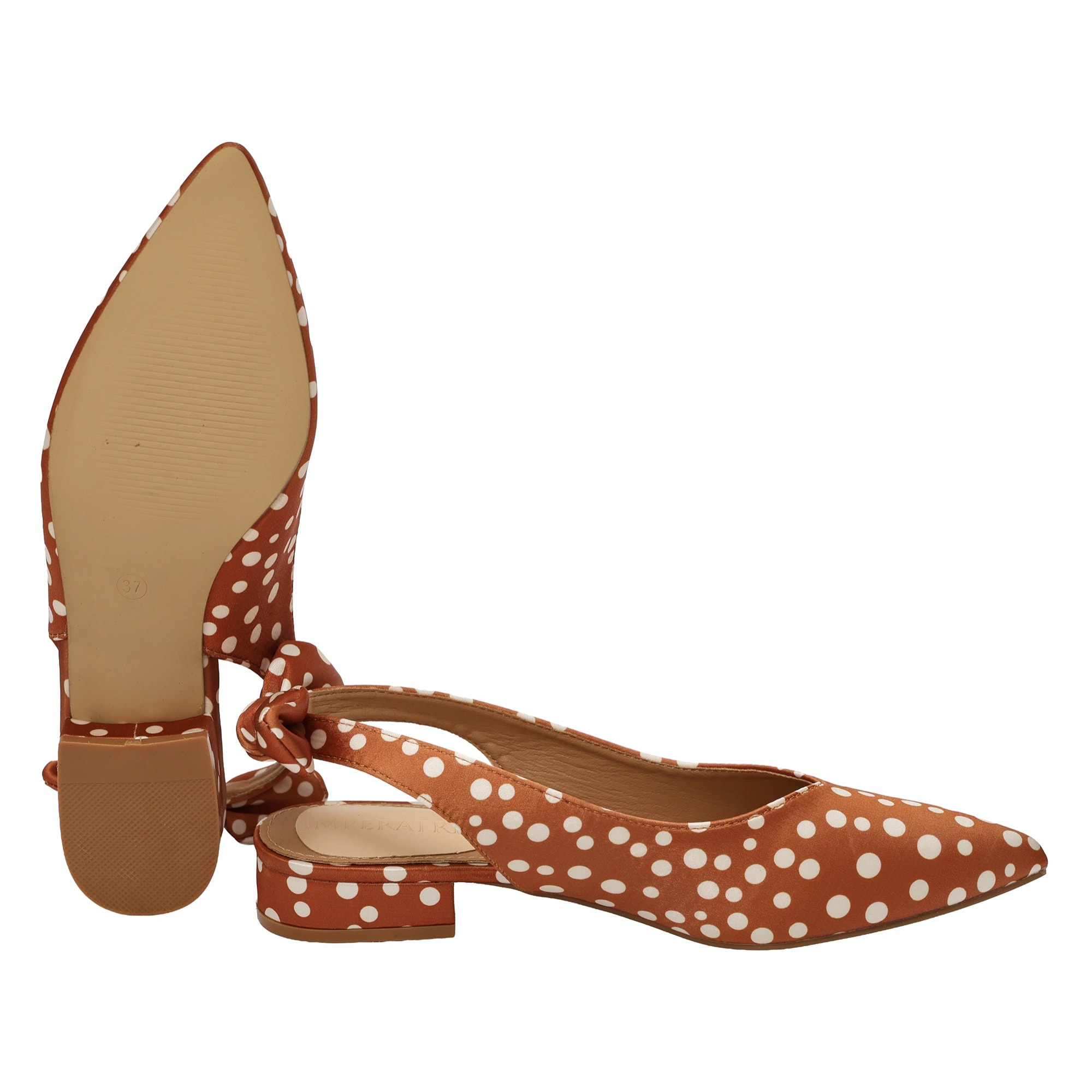 Ballerine pois - tacco 3,0 cm