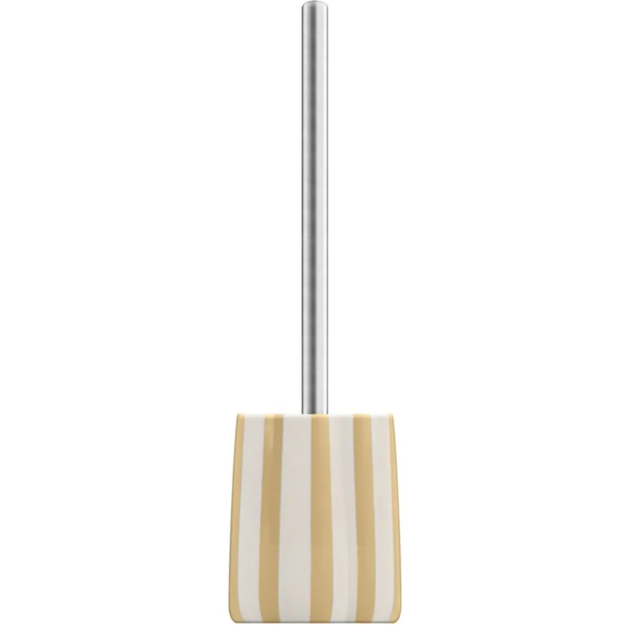 Brosse wc Strio rayures orange blé