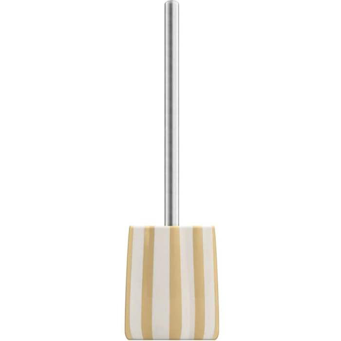 Brosse wc Strio rayures orange blé