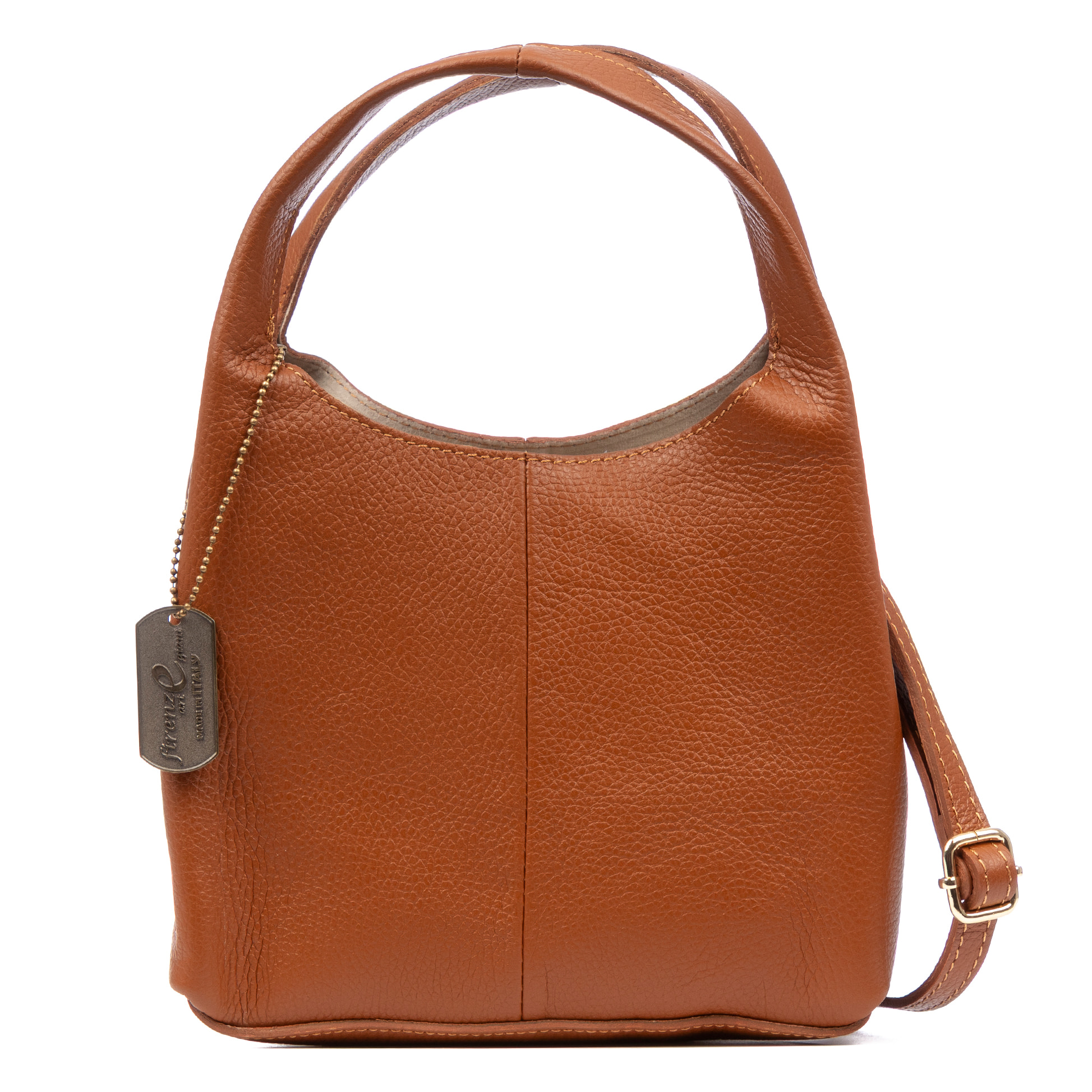 Barasso bolso de mano mujer. Piel auténtica Dollaro.