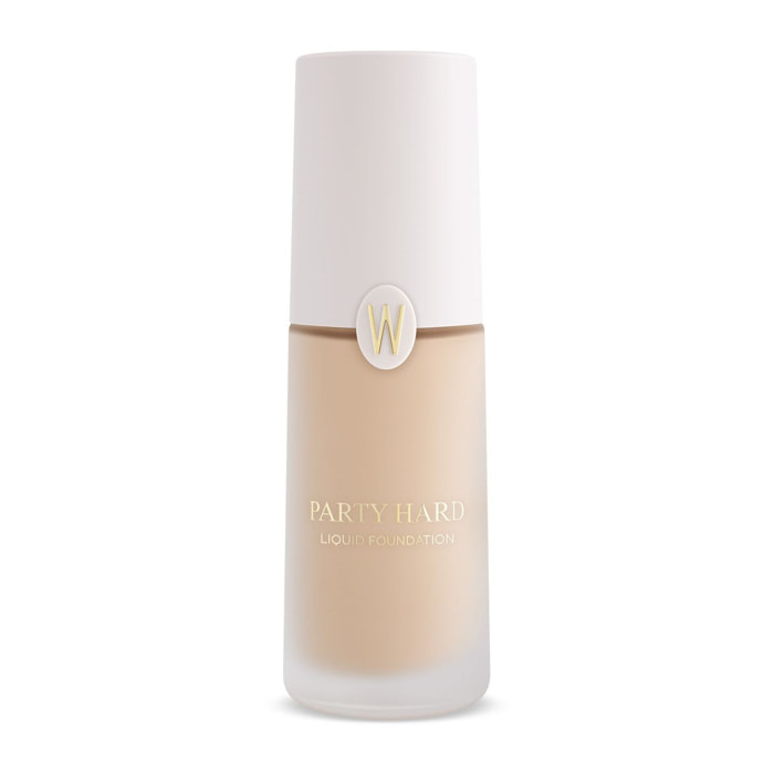 PARTY HARD Fondotinta fluido vegan friendly dal finish luminoso e naturale