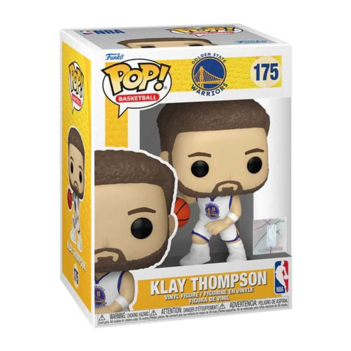 NBA Golden States Pop! Basketball Figure in Vinile Klay Thompson 9 Cm Funko