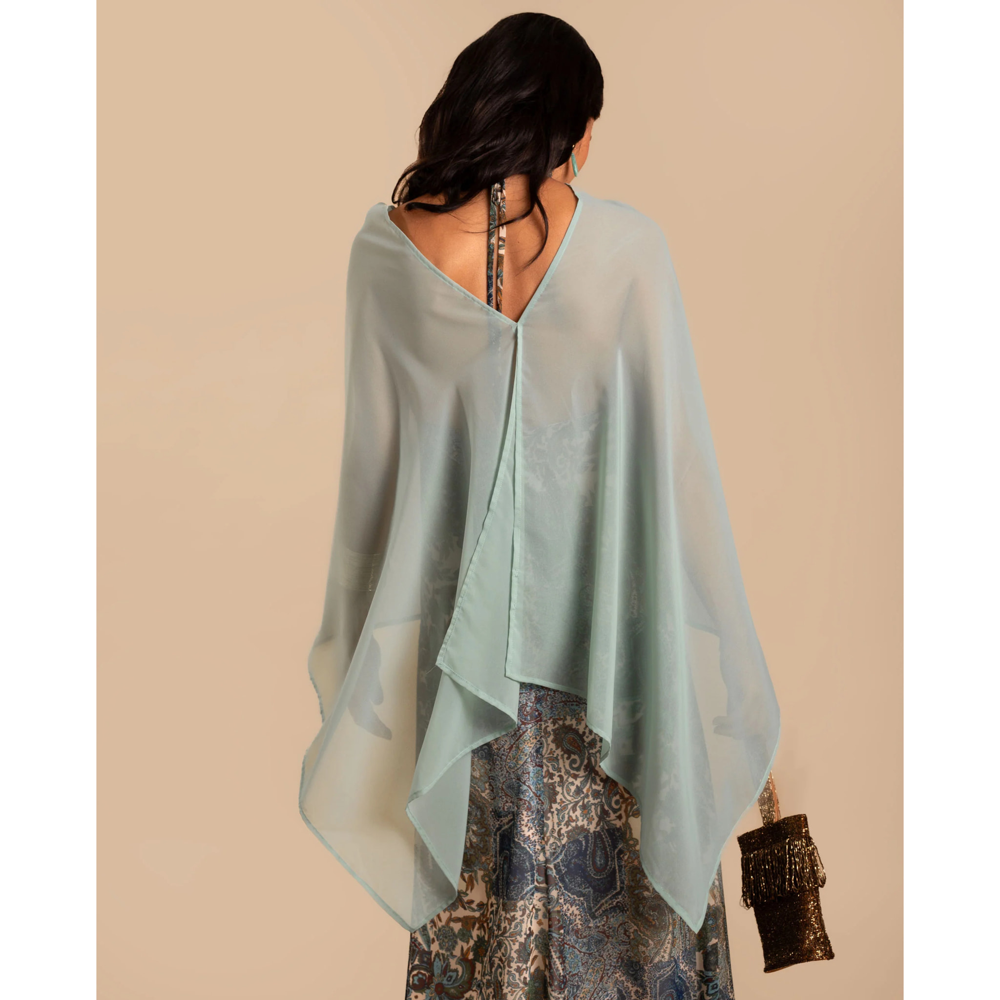 Echarpe de mujer elegante.