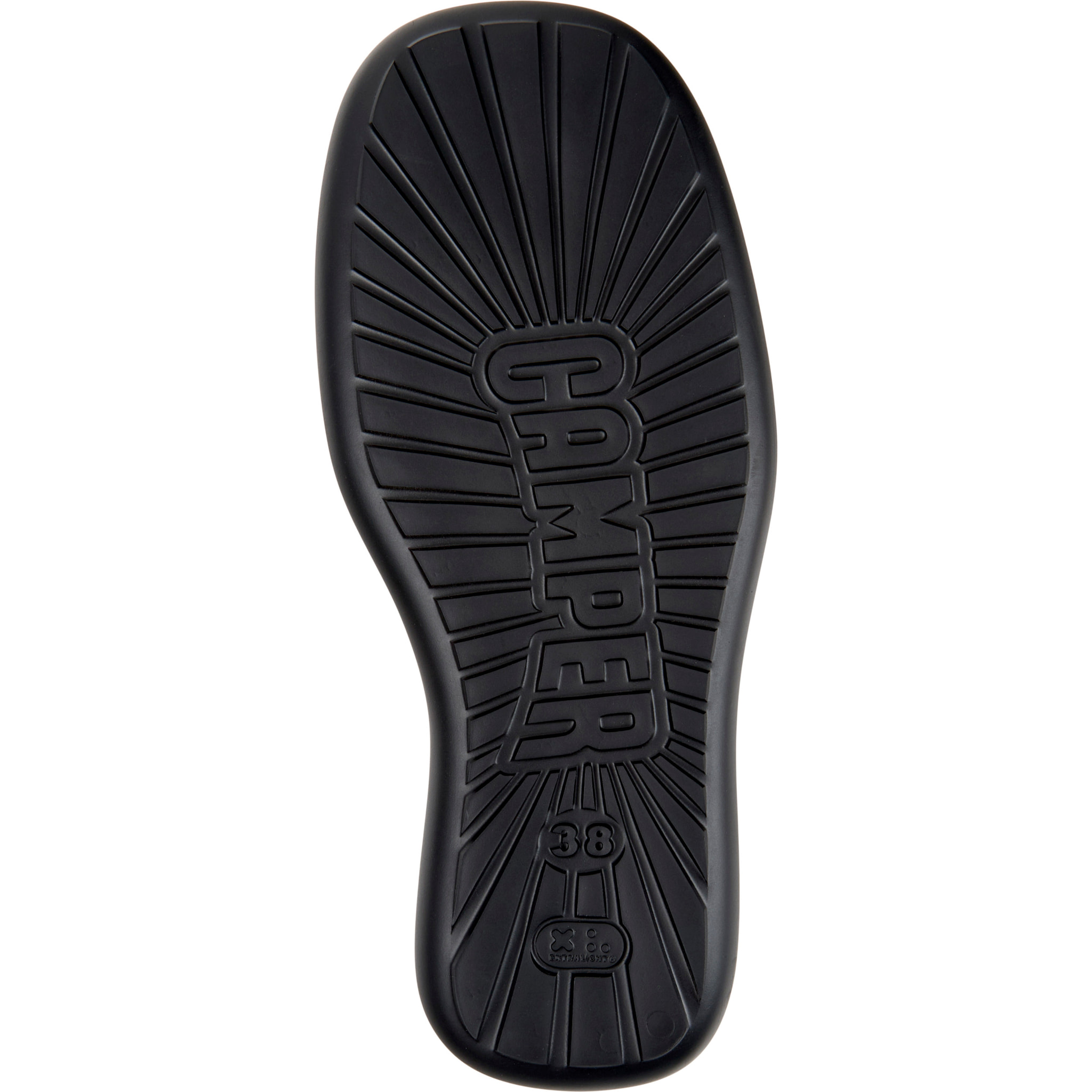 Bailarinas - CAMPER Onda - Negro - Cuero liso