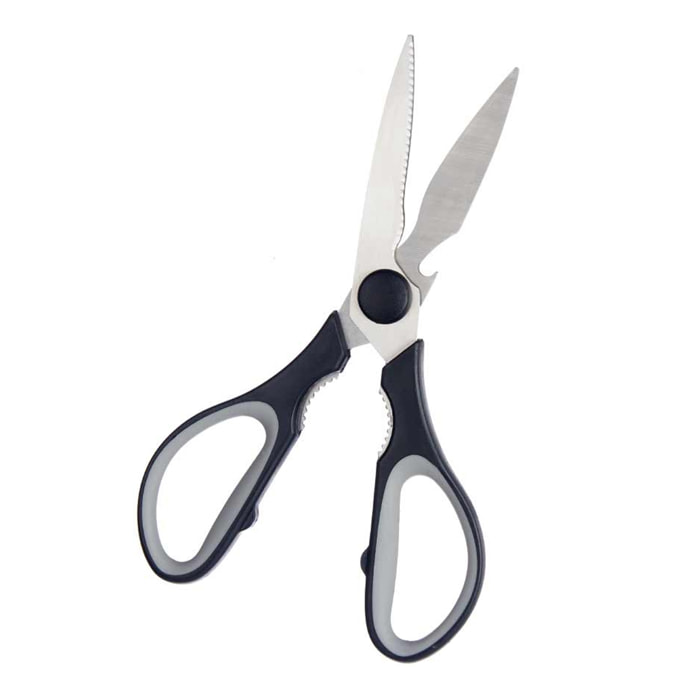 Tijeras de cocina con mango negro