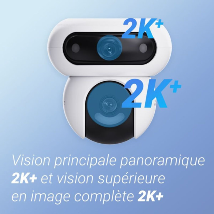 Caméra de surveillance EZVIZ HB90 2k+ + 8W panneau solaire