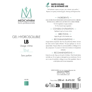 GEL HYDROSOLUBLE LB