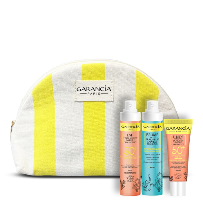 Trousse découverte solaire - Coffret Lait Solaire Douceur SPF 50+ + 2 Produits