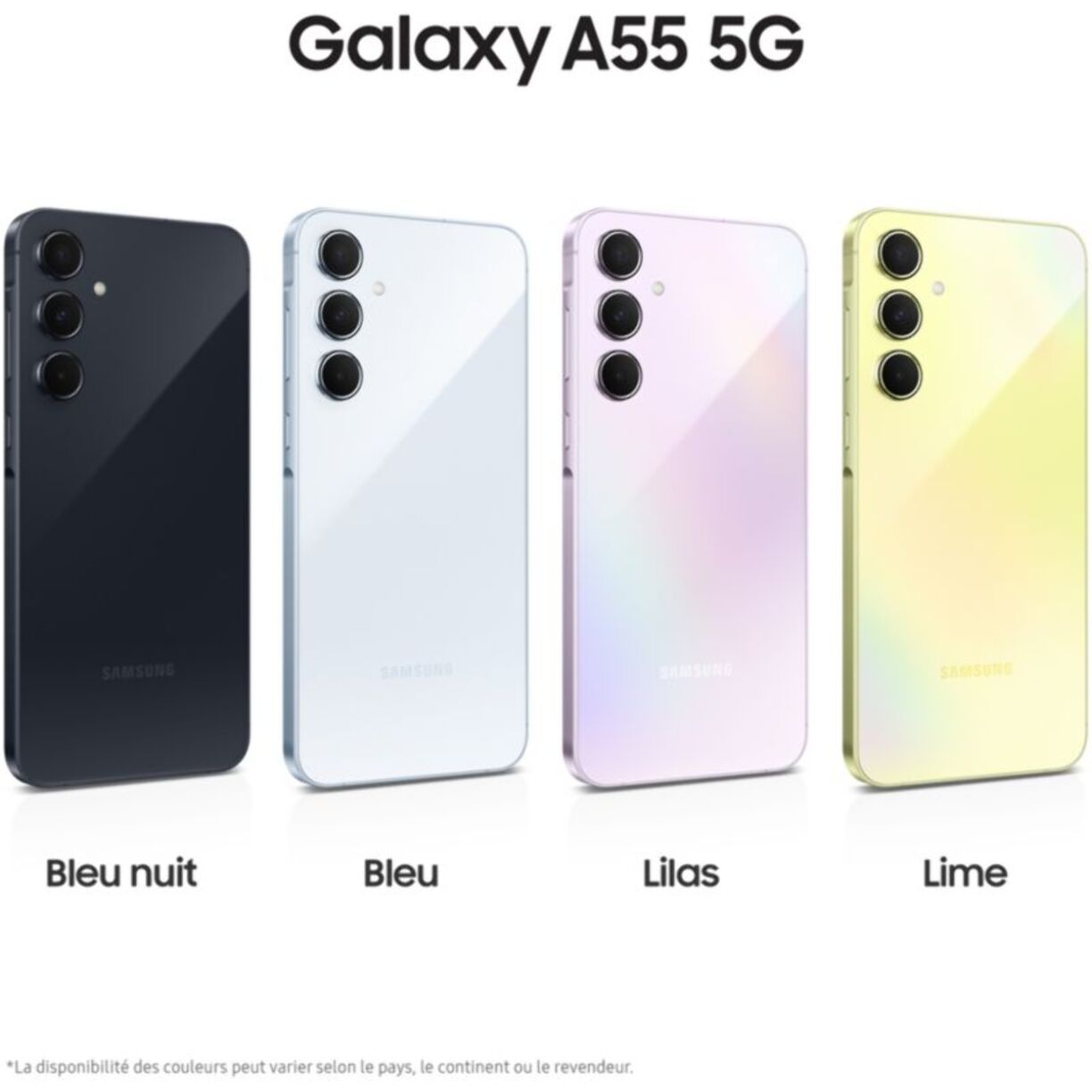 Smartphone SAMSUNG Galaxy A55 Bleu 128Go 5G