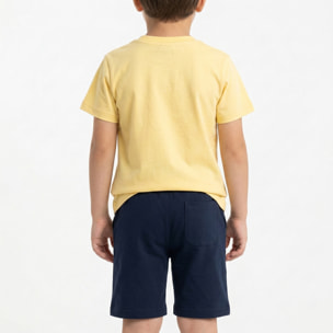 Set t-shirt e bermuda jersey
