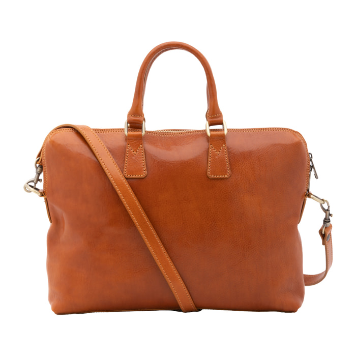 Borsa da lavoro  da uomo In Vera pelle Made in Italy 37x27x6 cm