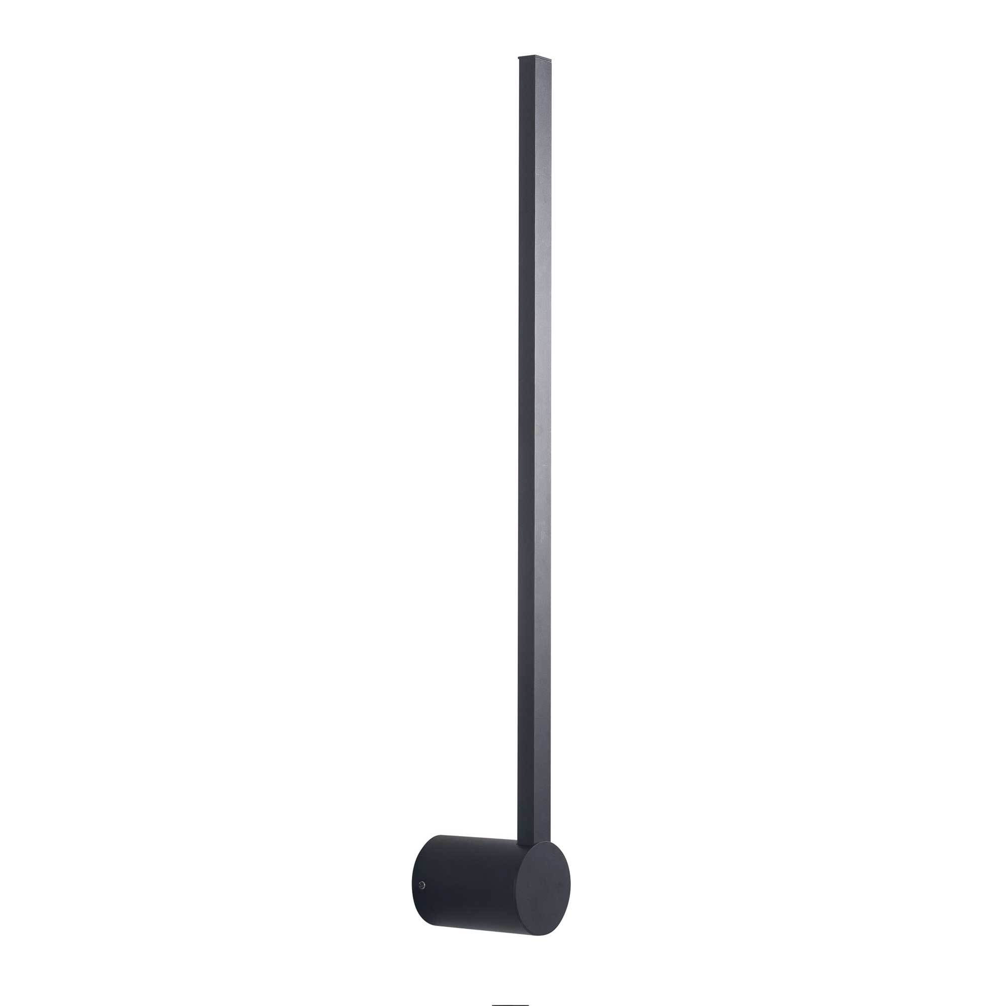 Forlight Passeggio Nova aplique exterior en negro con led blanco neutro 4000K