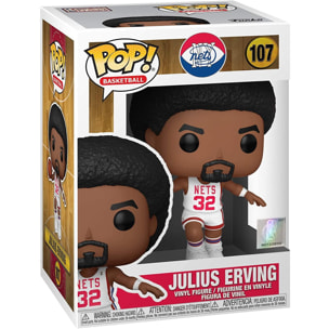 Nba Legends Brooklyn Nets Funko Pop Sports Vinile Figura Julius Erving 9 Cm