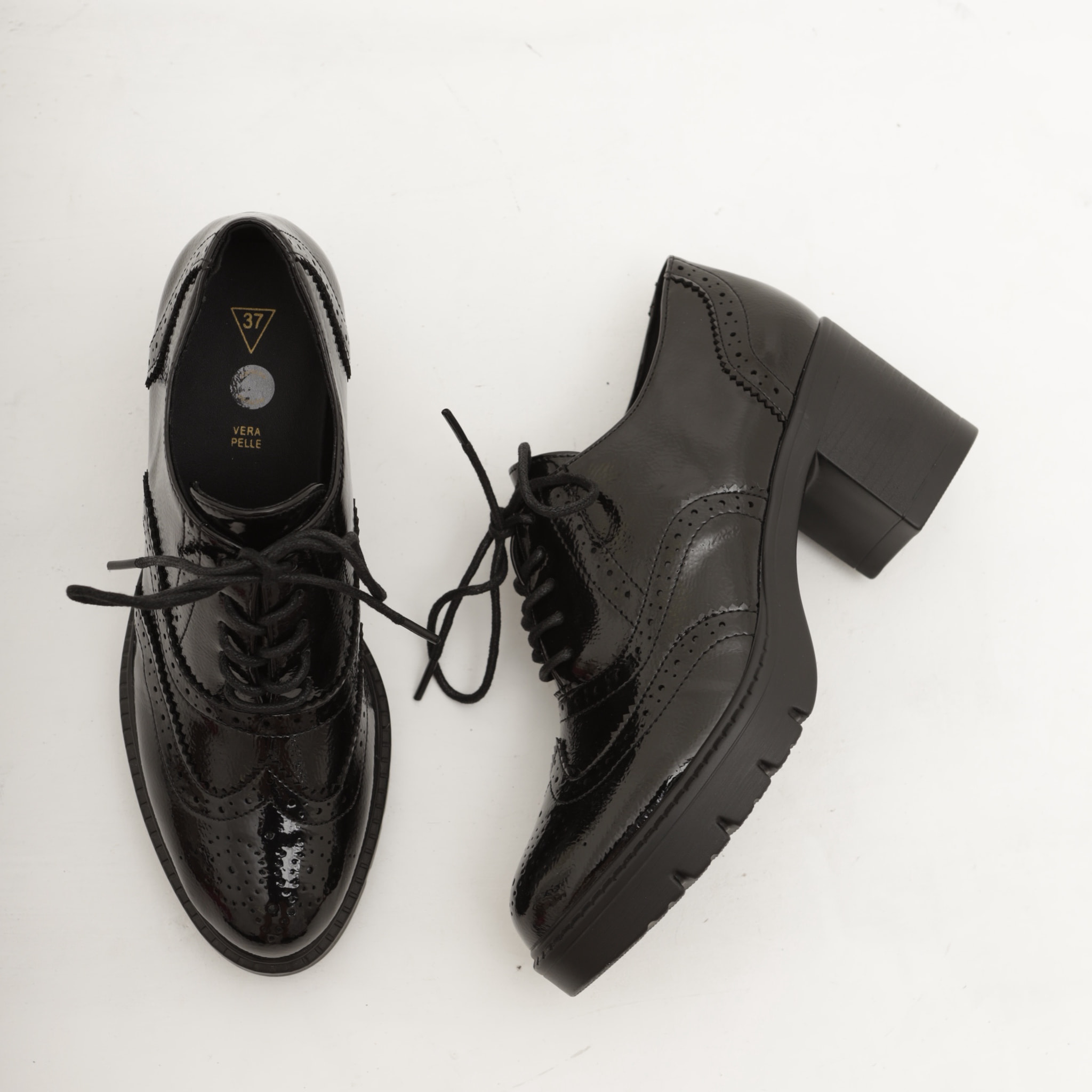 OXFORD CON TACCO NERO