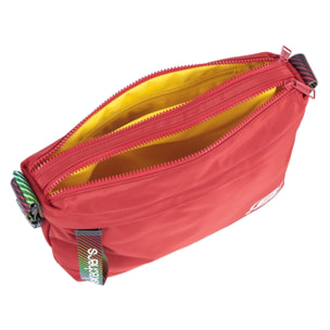 Bolso Bandolera Mujer Sint/Pu Skechers Mayah Rojo Cherry