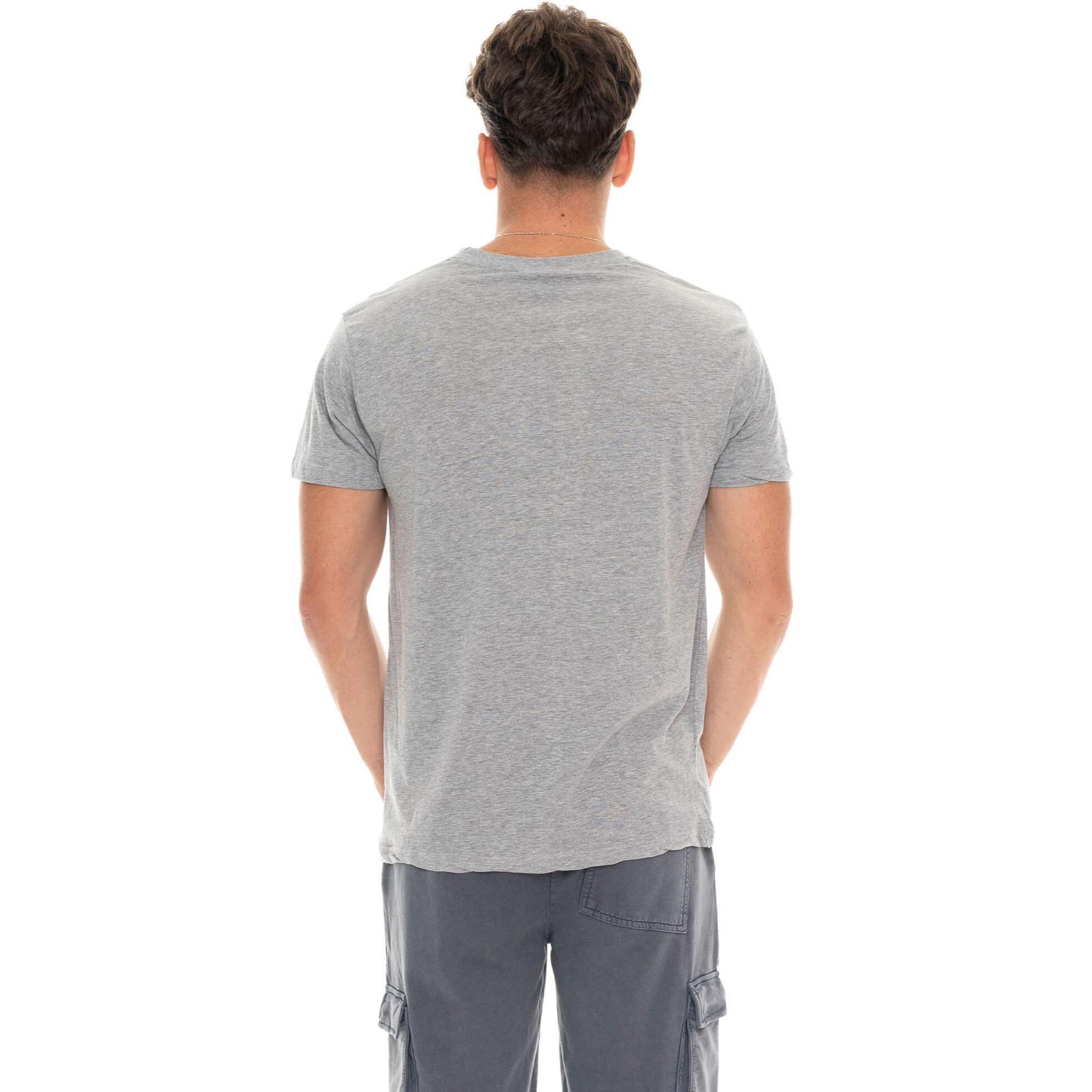 T-shirt uomo a manica corta in cotone, stampa Leone 1947 Graphics