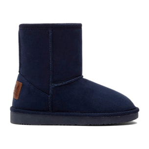Botas Australianas Logo Water Repellent Marino B&W