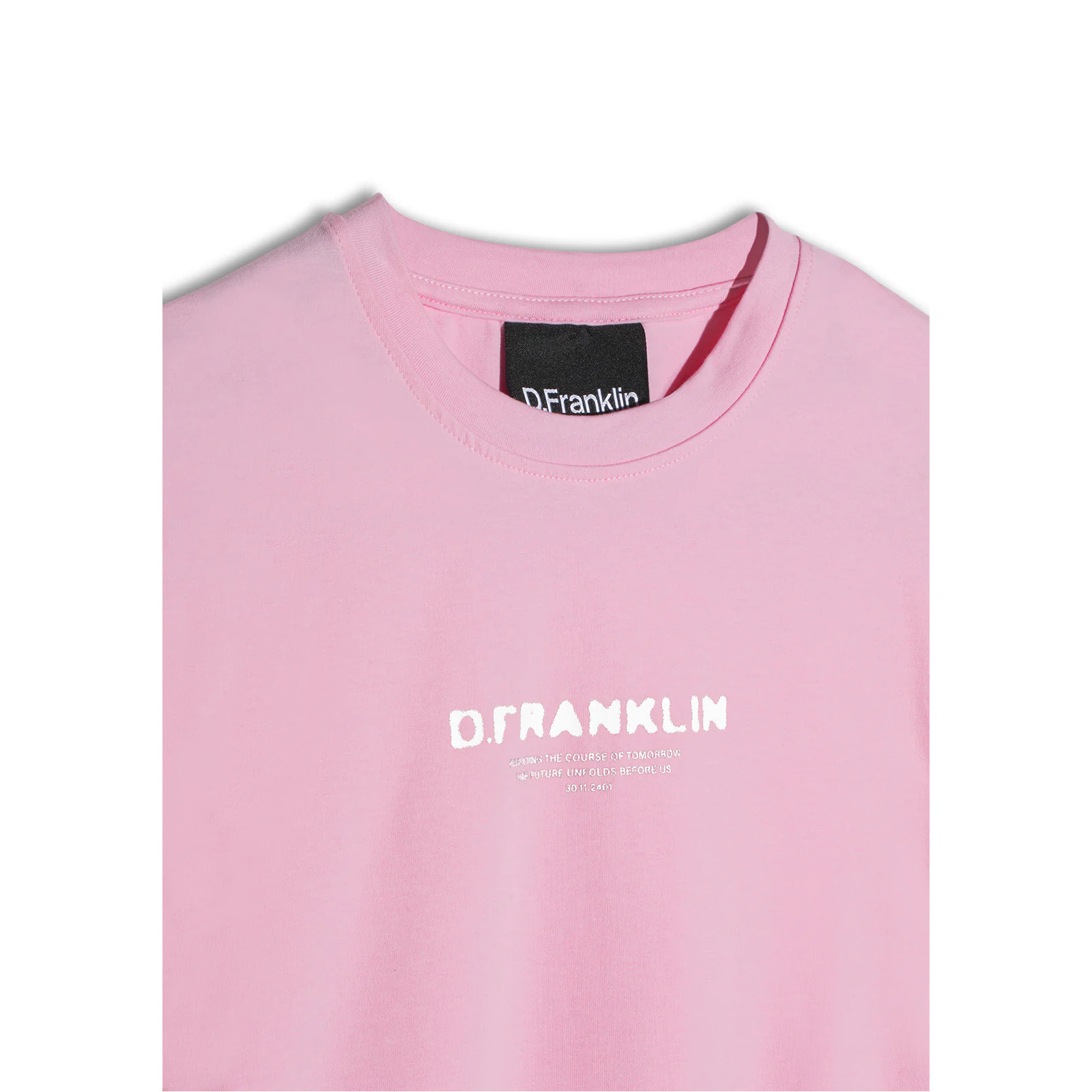 Camiseta Tomorrow Cropped Rosa Mujer D.Franklin