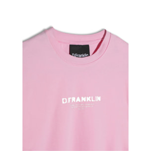 Camiseta Tomorrow Cropped Rosa Mujer D.Franklin