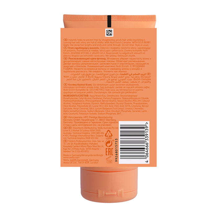 WELLA PROFESSIONALS Invigo Nutri-Enrich Crema Anticrespo 150ml