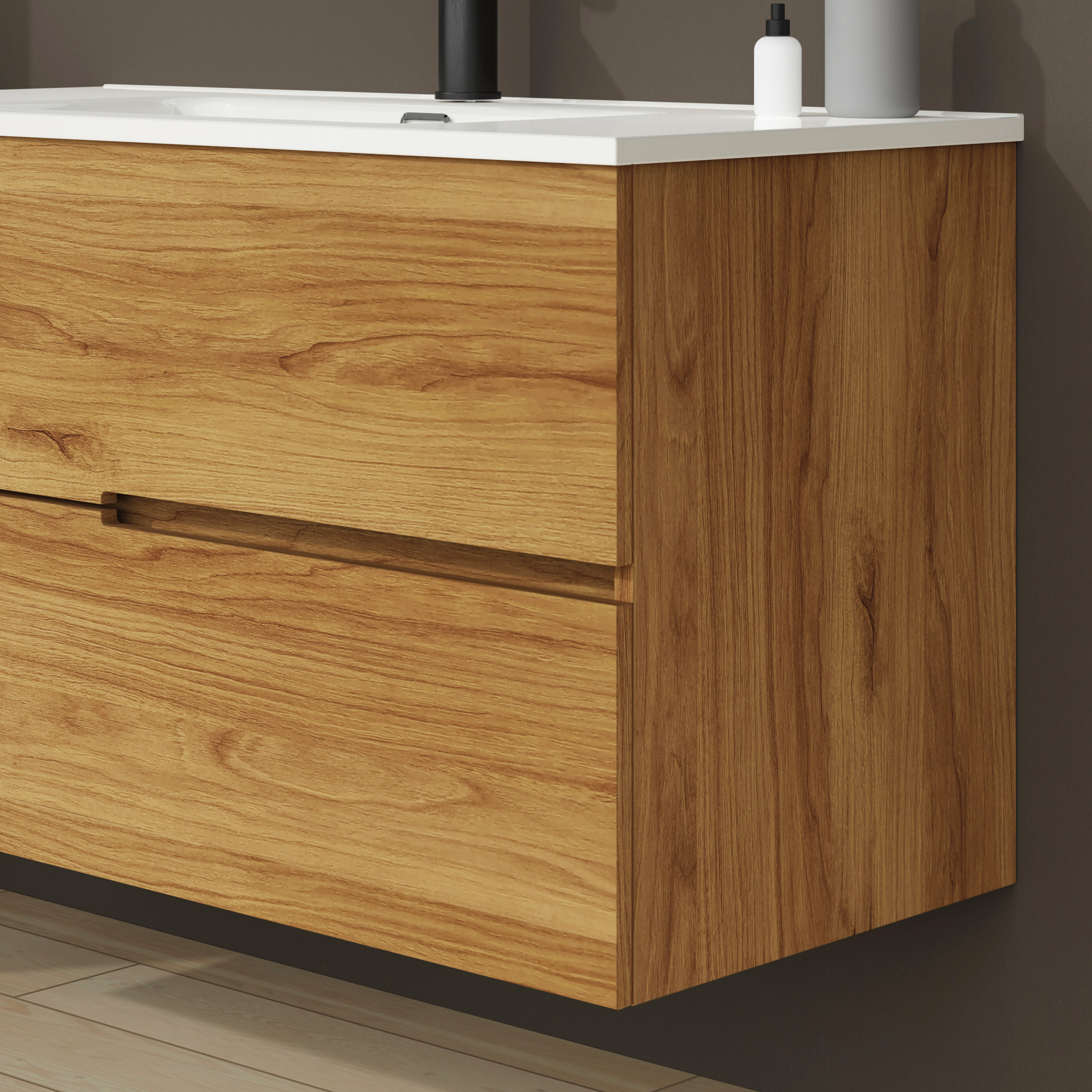 Ensemble de salle de bain MEMPHIS 2C, Alday, 100 cm, Teka